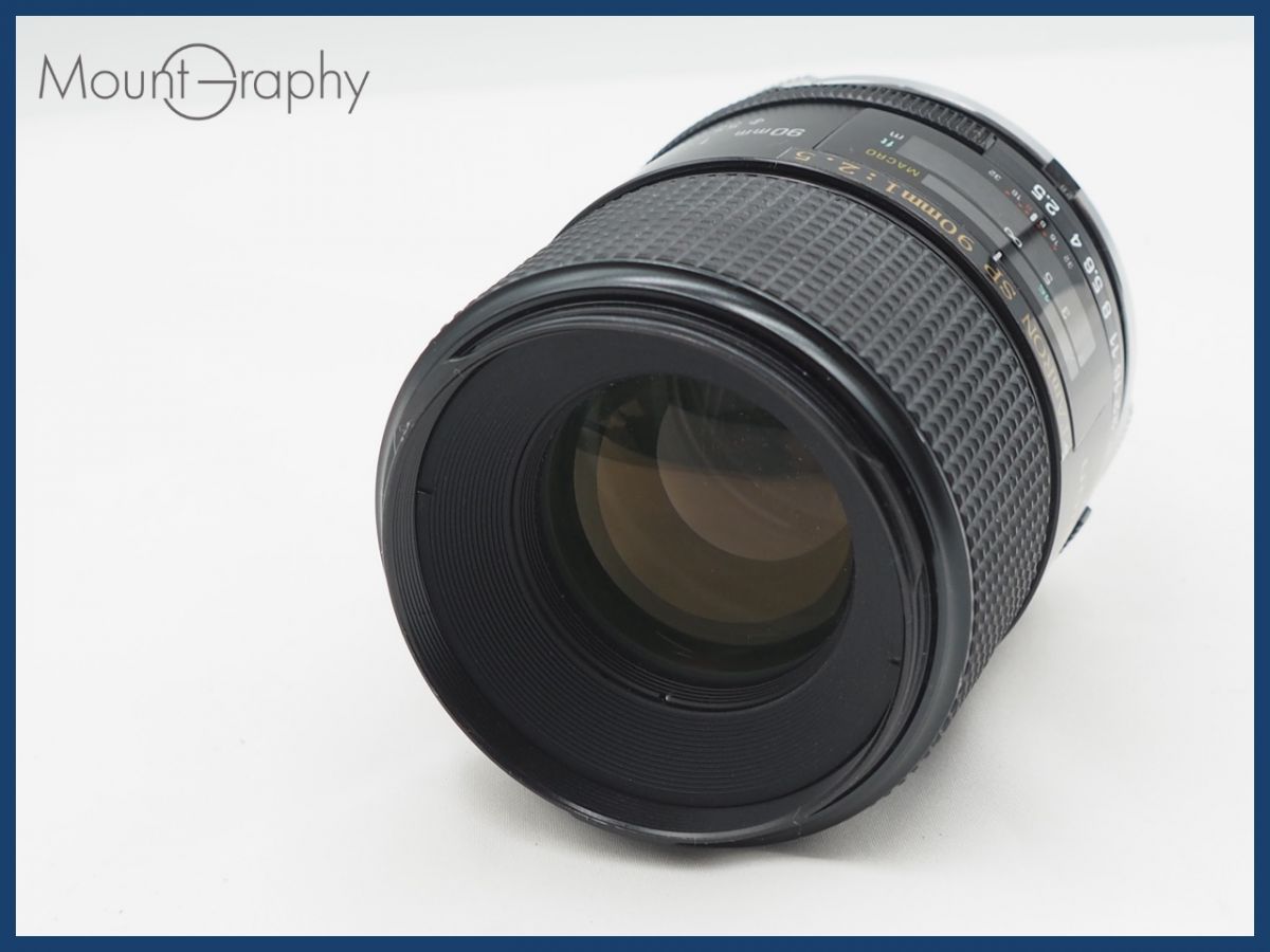 ☆極上美品☆ TAMRON タムロン SP 90mm F2.5 ニコンF用(MF) 同梱
