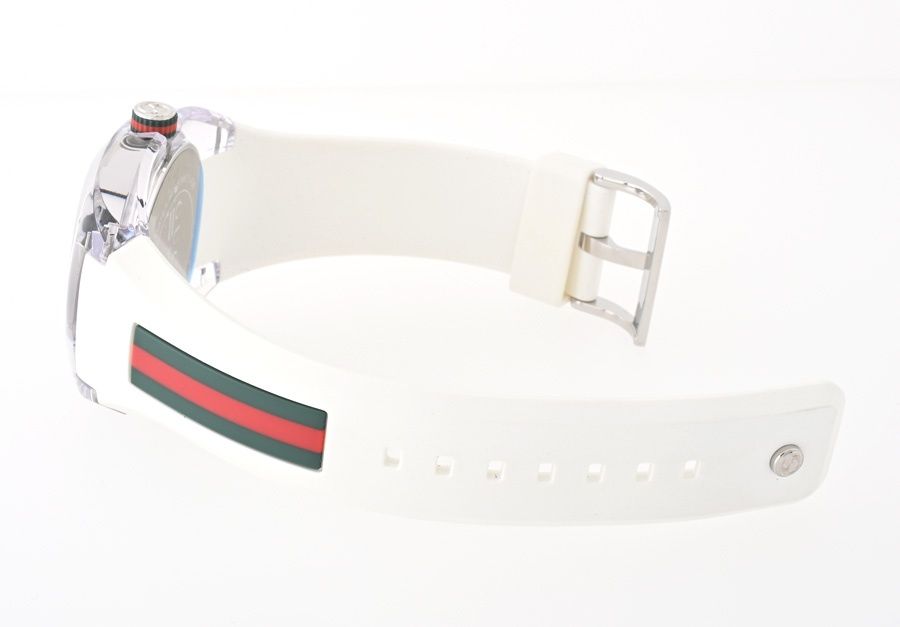 グッチ / GUCCI　シンク/SYNC　YA137102A　クオーツ　インターロッキングG　シルバー文字盤　【中古】 商品番号 B-155883