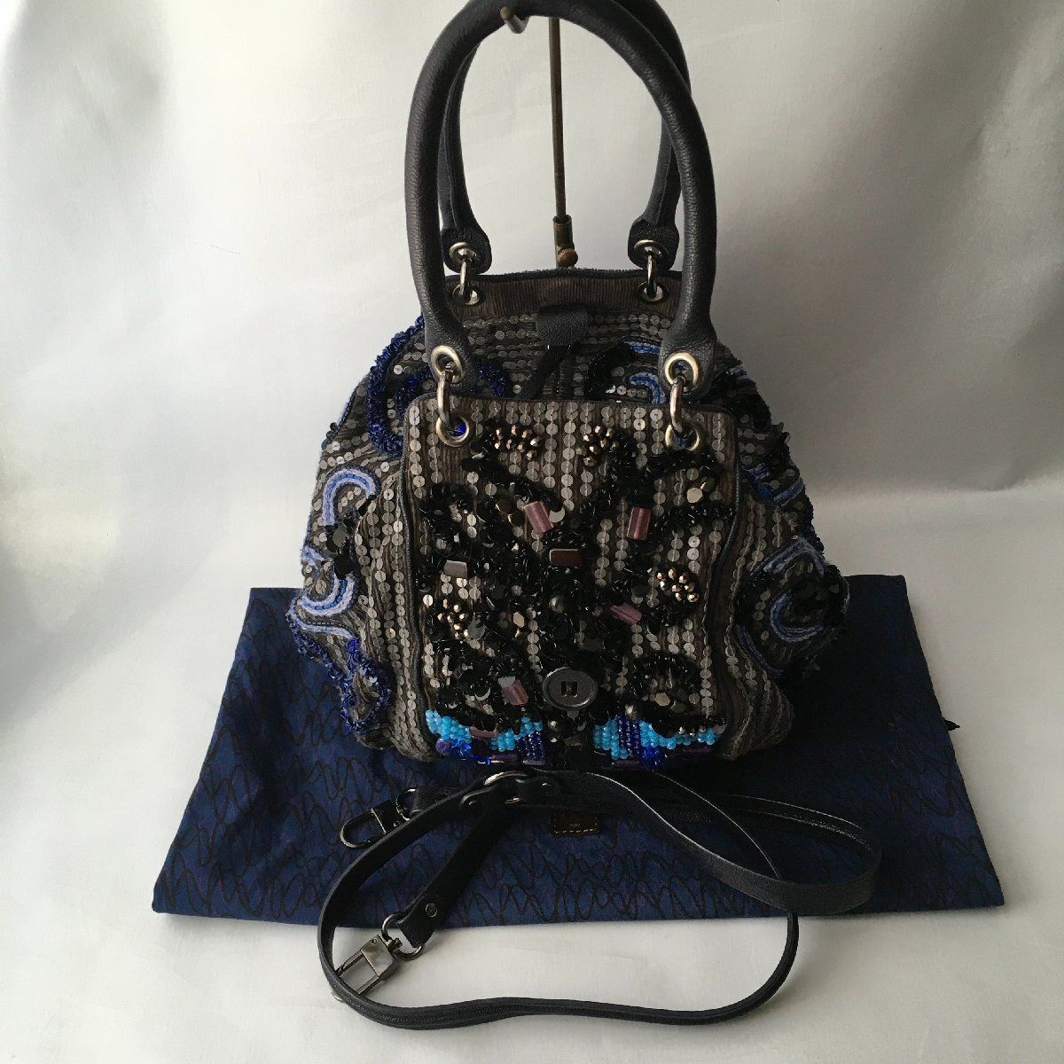 極美品 JAMIN PUECH（ジャマンピュエッシュ）装飾 ショルダー