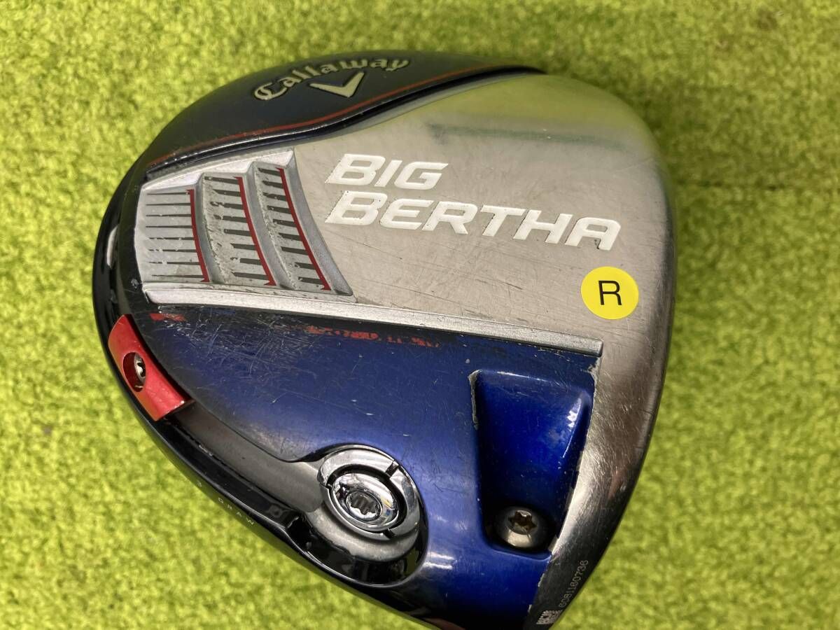 Callaway BIG BERTHA Callawayオリジナルシャフト フレックスR ロフト角10.5° ドライバー ゴルフクラブ