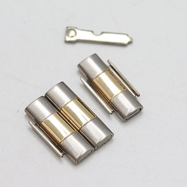 エルメス クリッパー 純正コマ 3コマ シルバー/ゴールドカラー 15mm用