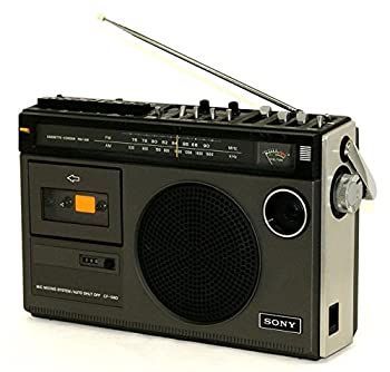SONY／ソニー／ラジカセ／CF-1980／メンテナンス済み／メンテセット付 中古】 SONY ソニー CF-1980 FM AMラジオカセットコーダー (モノラル
