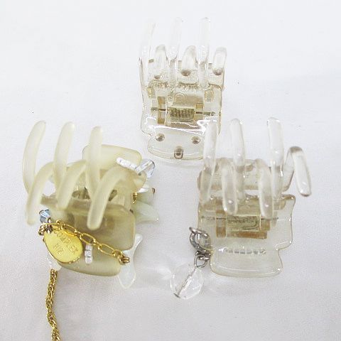 コンプレックスビズ　ヘアクリップ　3個セット　美品 コンプレックスビズ COMPLEX BIZ 3点セット ヘアクリップ ミニクリップ