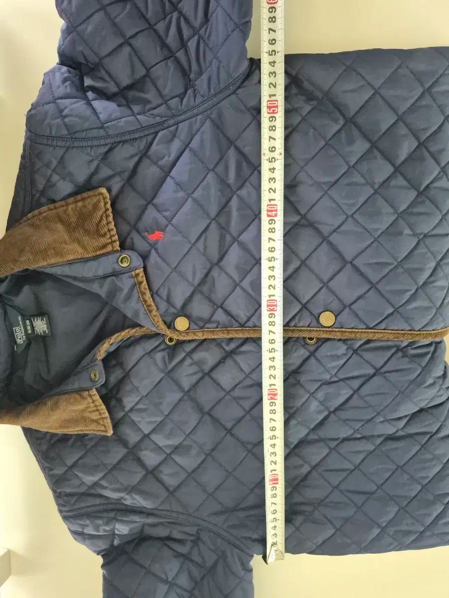 キルティングジャケット ネイビー