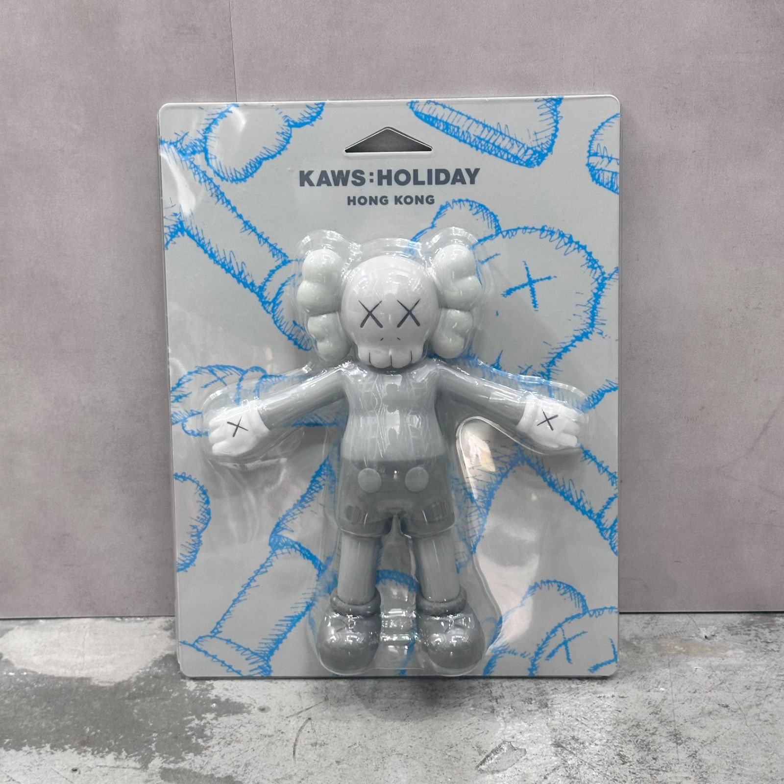 kaws holiday hong kong 香港限定　フィギュア　新品未使用 カウズ KAWS HONG KONG コンパニオン フィギュア グレー