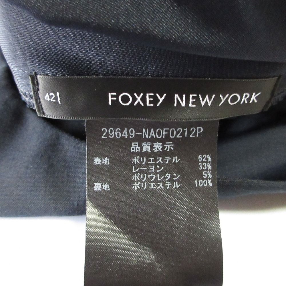 美品 FOXEY NEW YORK フォクシーニューヨーク ノースリーブ
