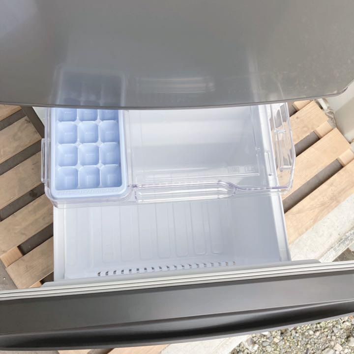 取付無料！三菱低温ケース搭載マットチャコールグレーおしゃれ冷蔵庫！洗濯機 取付無料！三菱低温ケース搭載マットチャコールグレーおしゃれ