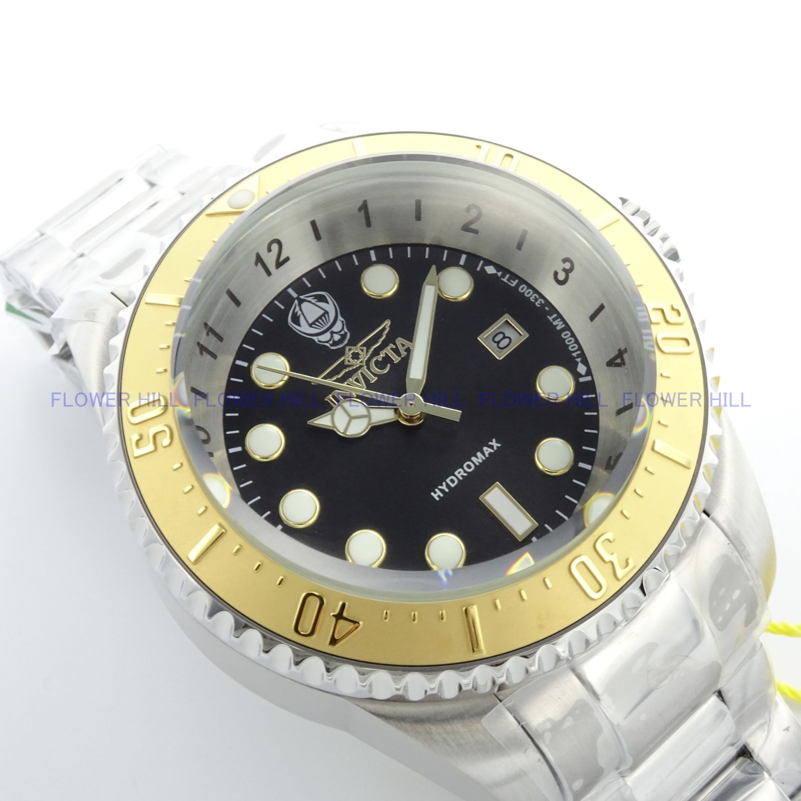 FlowerHillINVICTA 腕時計 HYDROMAX 38016 クォーツ 防水1000ｍ
