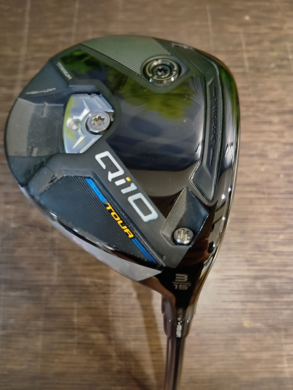 Fw 店頭試打済み品 品 現品限り テーラーメイド Qi10 ツアー フェアウェイウッド ＃3ｗ メンズ 右用 Diamana SILVER TM50 S カーボンシャフト 大崎店