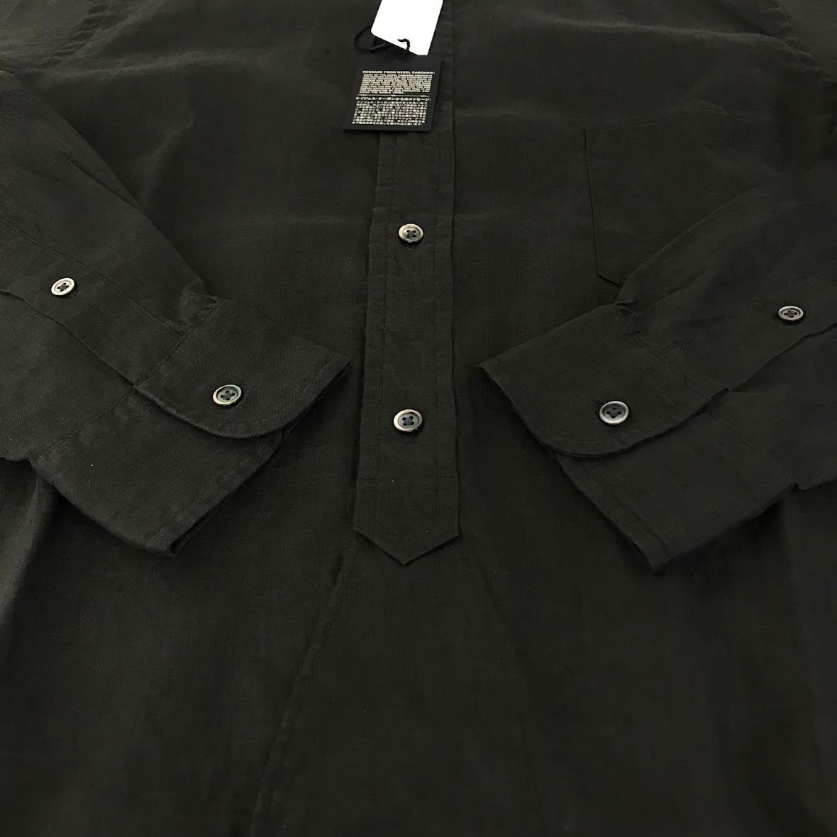 the row penn shirt ザロウ 25ss ペンシャツ リネンデニム THE ROW