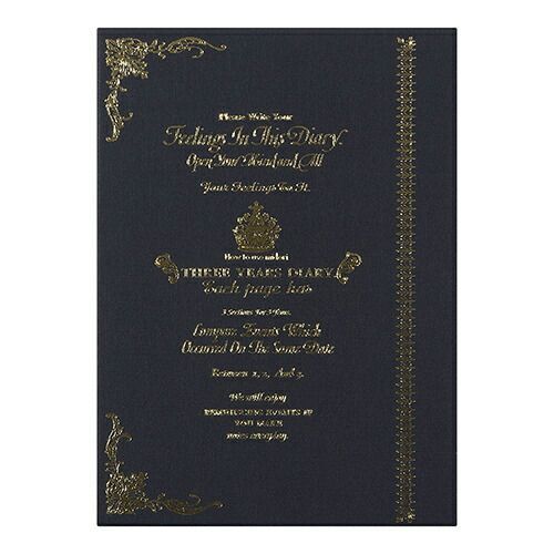 まとめ ミドリ 日記 3年連用 ウェイオブライフ 12080-001 ×