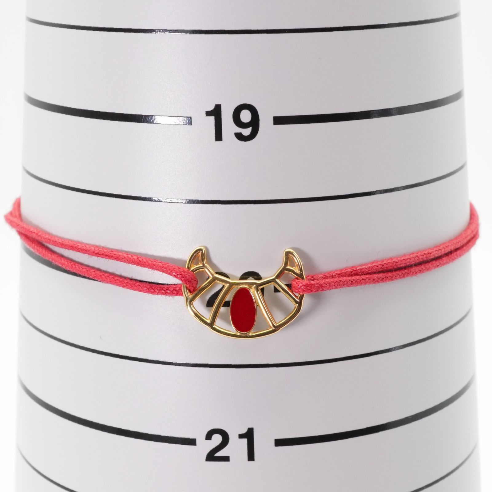 アリータ クロワッサン ブレスレット K9 レッド ALIITA/25-1856/25