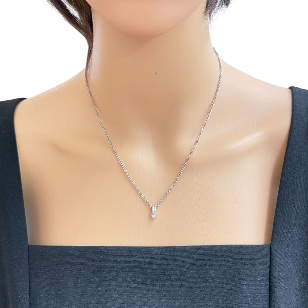 タサキ ペンダントトップ Pt900プラチナ ダイヤモンド レディース TASAKI タサキ