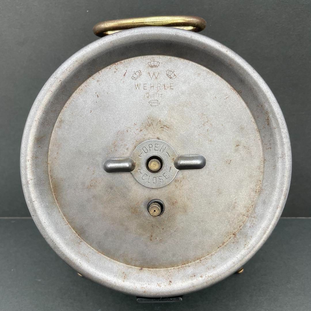 KERN ケルン 400日巻高級置時計 西ドイツ製 元箱付き W-GERMANY KERN ケルン 400日巻高級置時計 西ドイツ製 元箱付き W-GERMANY