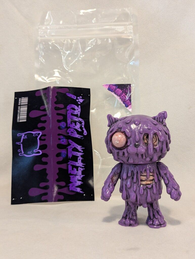 暗黒エンターテイメント 溶解猫 Melty Peto パープル - メルカリ