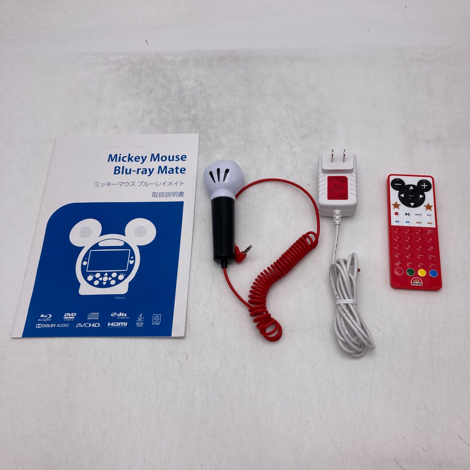 DWE ミッキーメイト ブルーレイプレイヤー