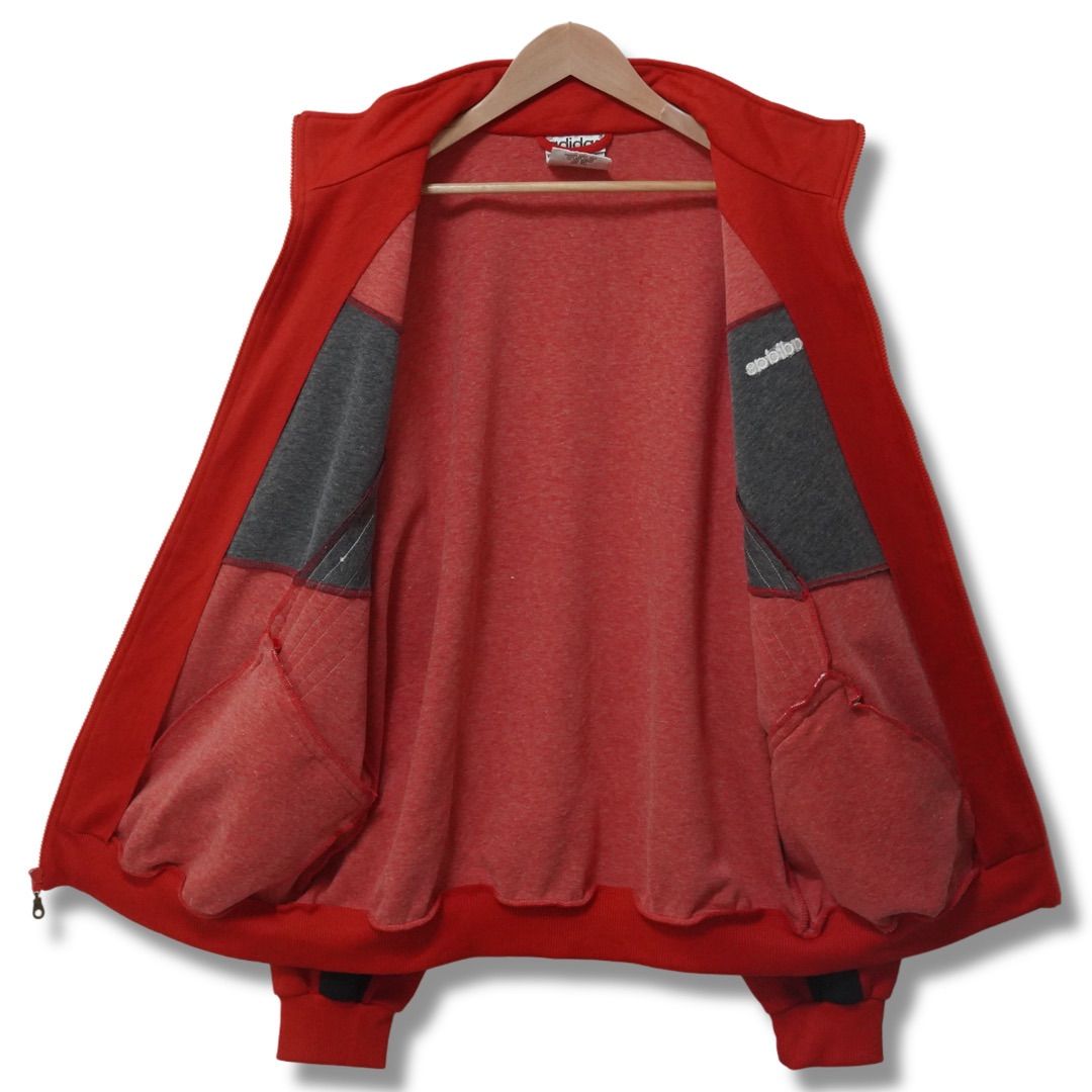 アディダス adidas トラックジャケット XL レッド 00s