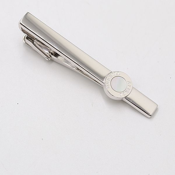 【極美品】ダンヒル　ネクタイピン　シルバー　0315 箱付 美品 ダンヒル ネクタイピン シルバー ファッション