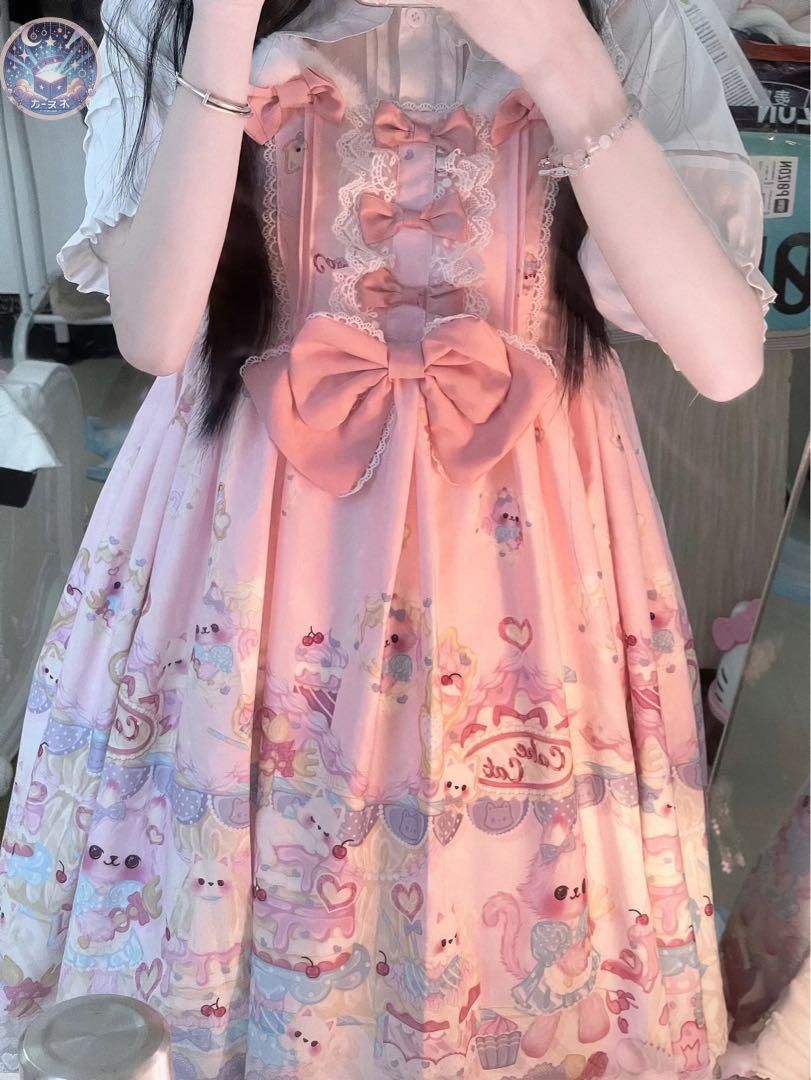 ♥ 甘ロリワンピース♪ピンク