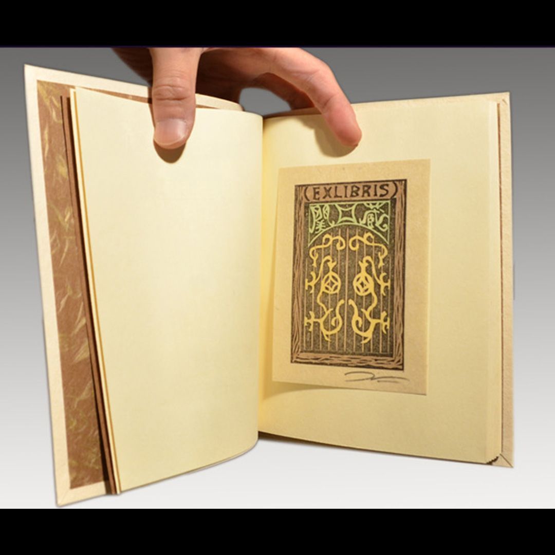 関根寿雄「蔵書票集」1976年 限定65部 木版蔵書票32点 a0147