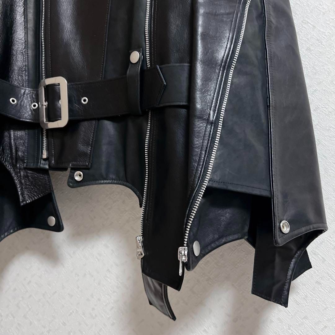 JUNYA WATANABE ジュンヤワタナベ 2022AW ライダースジャケット レザー