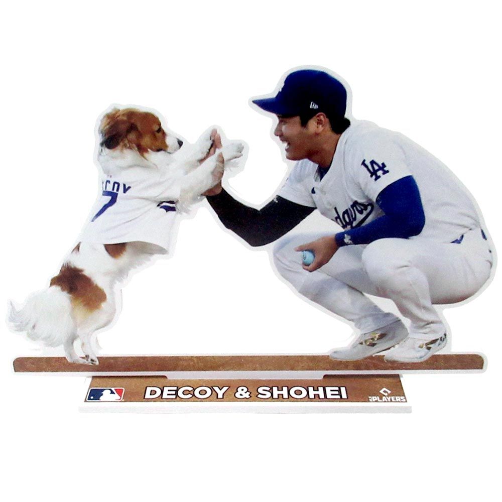 新品 未使用】大谷翔平選手 ロサンゼルス・ドジャース限定版 プレイヤースタンディ デスクトップ ディスプレイ 大谷選手 デコピン DECOY &  SHOHEI 202592085 - メルカリ