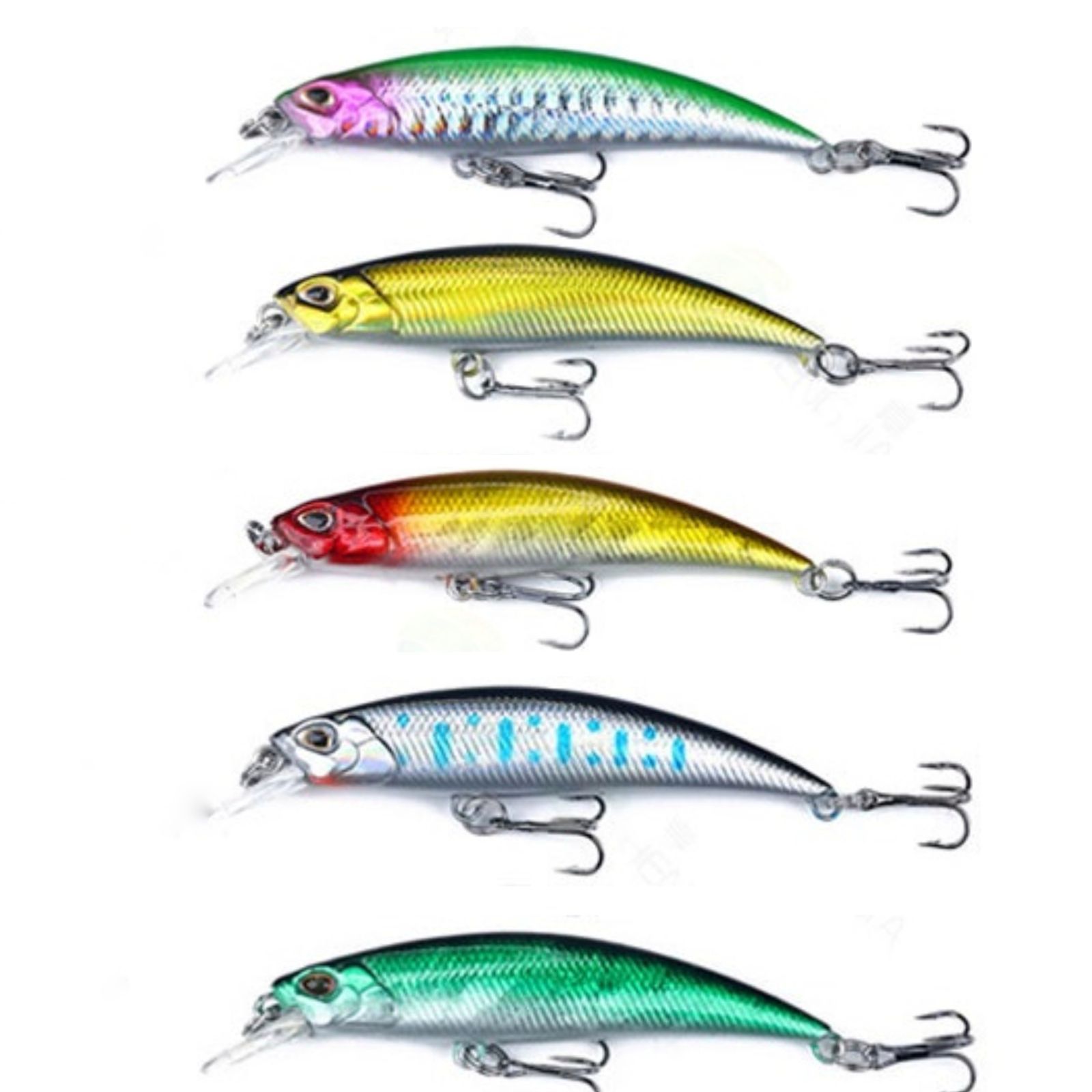 トラウトミノー 70mm 9g 5個セット シンキングトラウトミノー リュウ