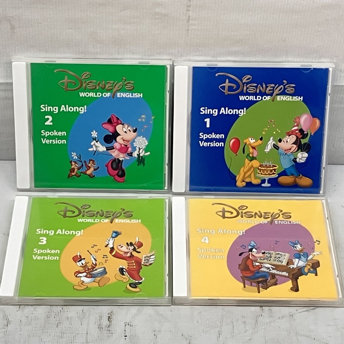 DWE ディズニー英語 Sing Along シングアロング 2018年頃