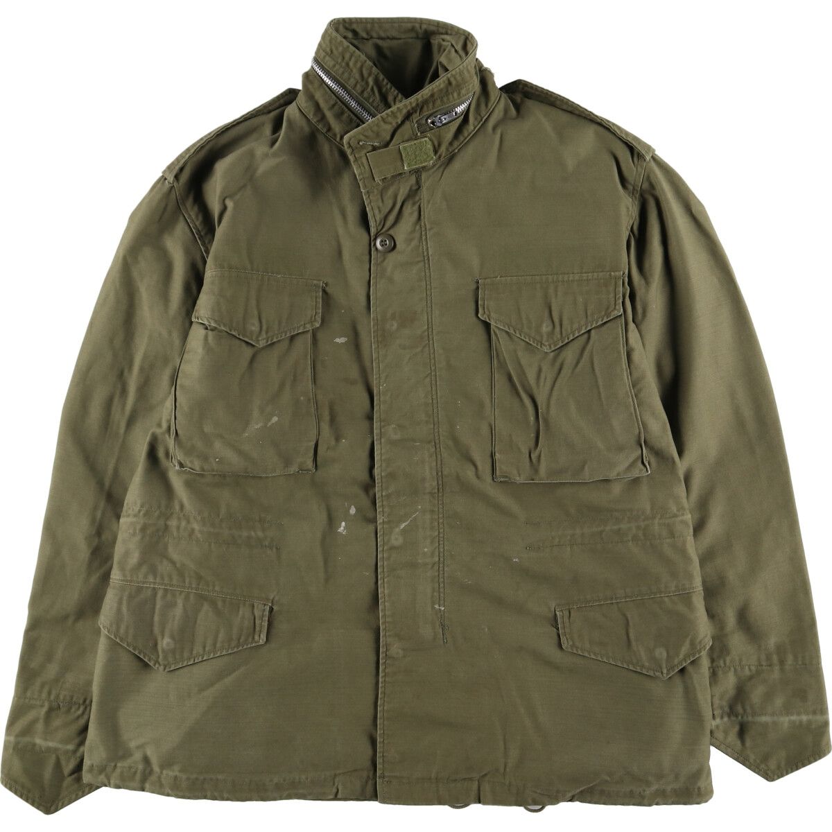 古着 67年納品 米軍実品 M-65 2nd ミリタリー フィールドジャケット USA製 SHORT MEDIUM メンズL ヴィンテージ/eaa383846