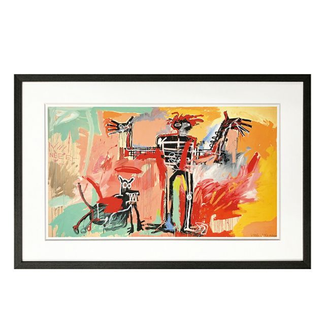 バスキア JEAN-MICHEL BASQUIAT 油絵 5 バスキア JEAN-MICHEL BASQUIAT