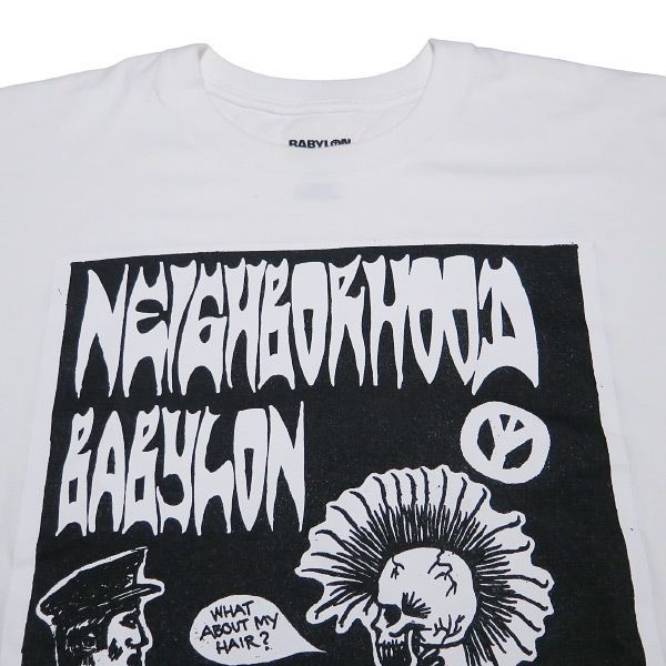 【美品・極希少XXL】ネイバーフッド 両面ボックスロゴ ロンT 灰色 稲葉 長瀬 Yohji Yamamoto POUR HOMME×NEIGHBORHOOD®Collaborate