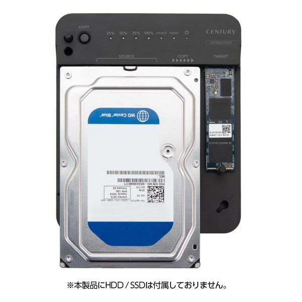 Century センチュリー 裸族のどれで～もステーション-クローン USB10Gbps USB3.2 Gen2 搭載 ブラック CRCSNSU10GCP 2652281 CHRISTIANNAURATH_COM_BR