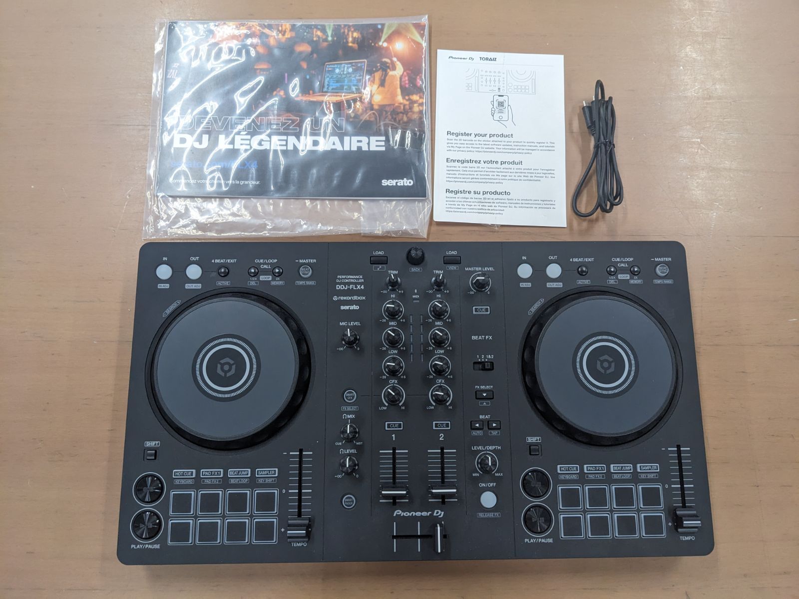 動作品】美品 pioneer DJ パイオニア DDJ-FLX4 2023年製 DJ