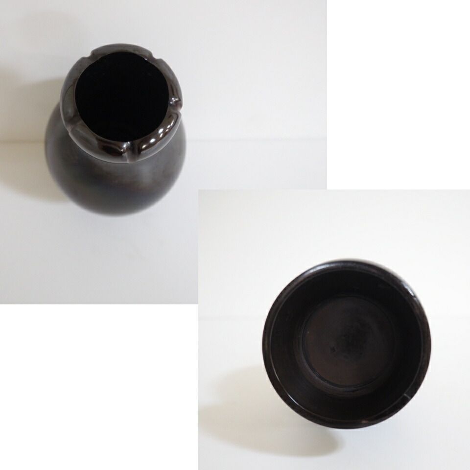 茶道具 唐銅三具足(金森浄栄作） 【公式通販】
