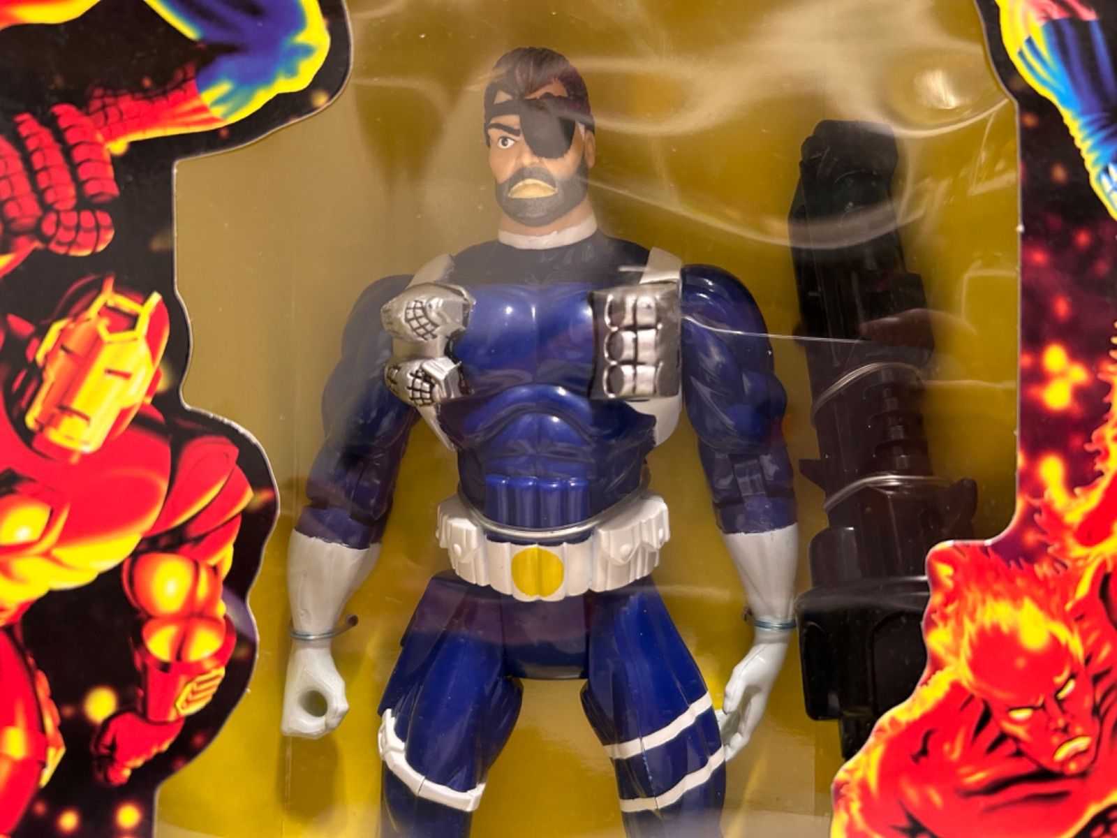 ヴィンテージ MARVEL NICK FURY ニック・フューリー フィギュア TOY