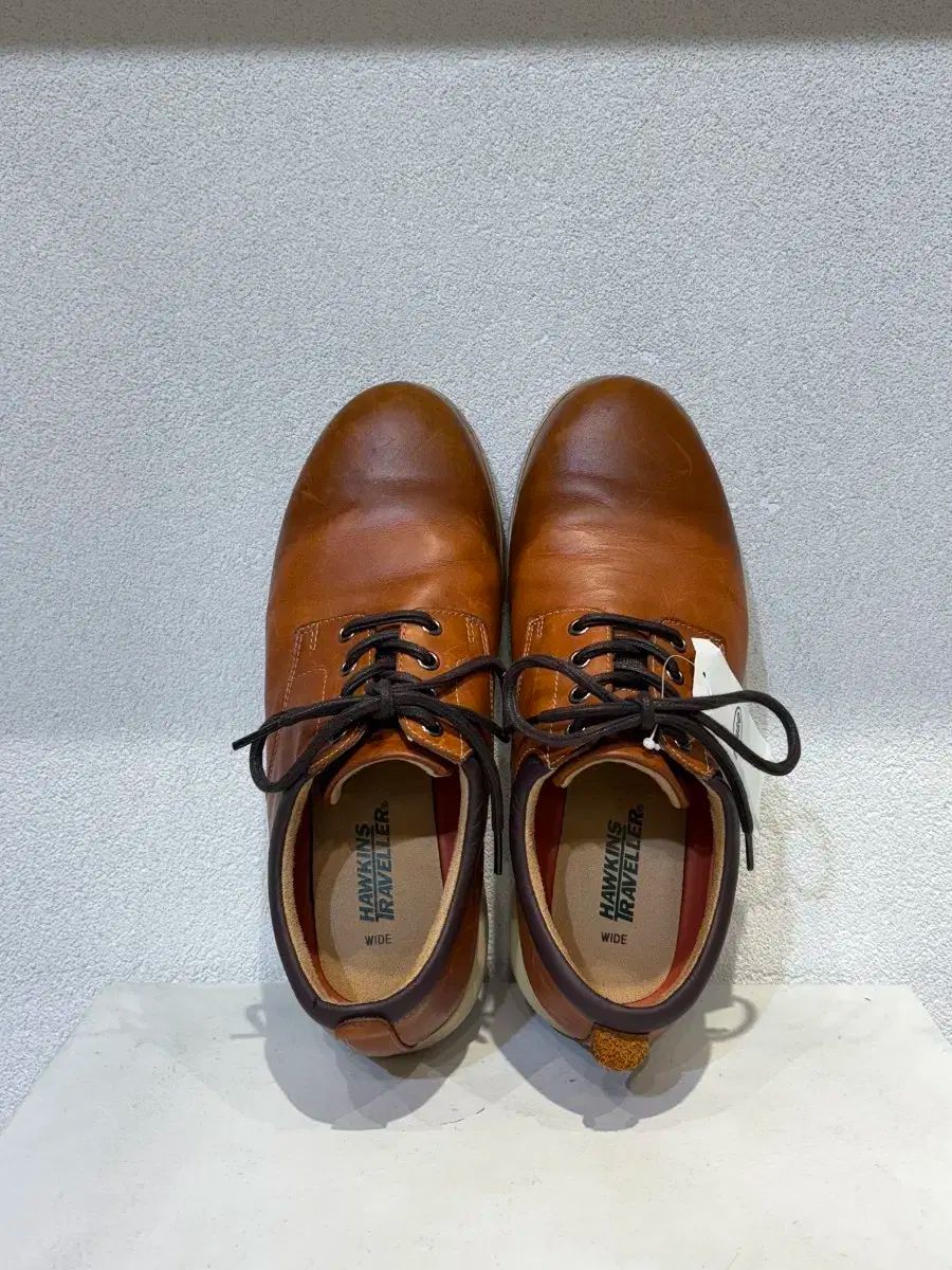 HAWKINS ホーキンス 旅行者 ブラウン メンズ 靴