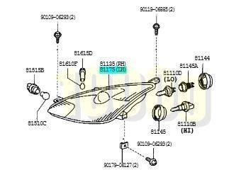 助手席側 ハロゲン