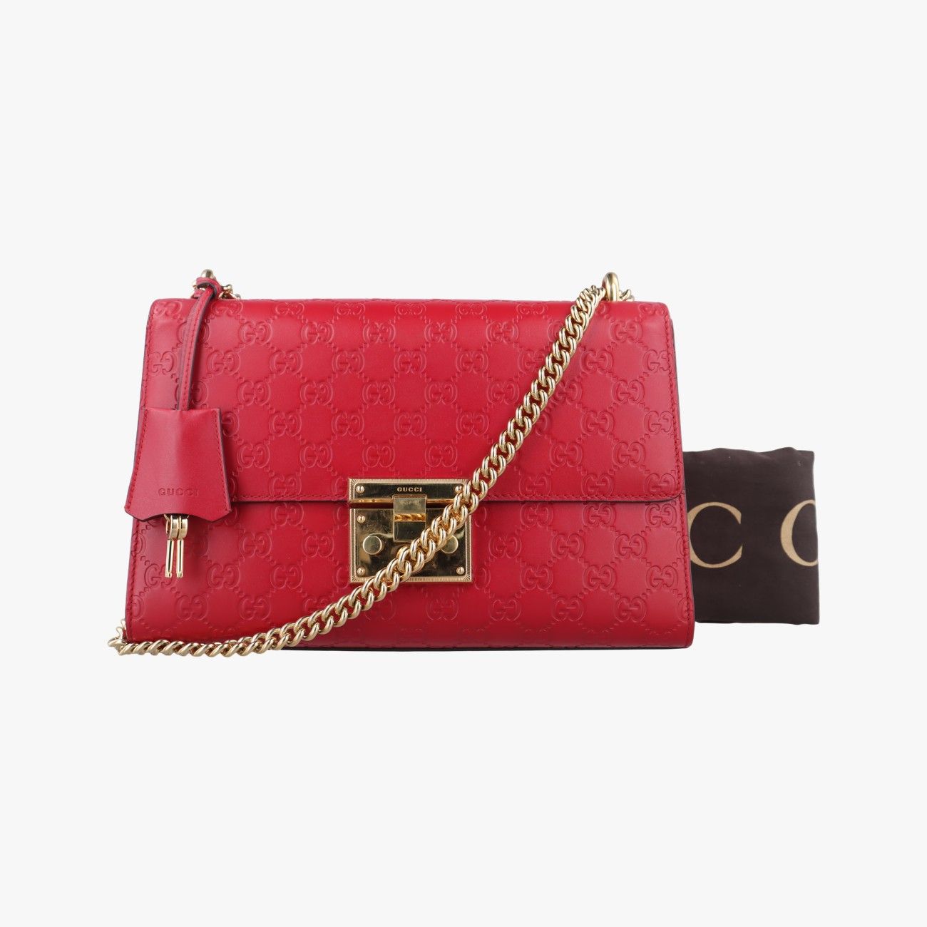 ✨希少✨GUCCI グッチ　パドロック ベージュ×レッド×ピンク PVCレザー GUCCI × HIGUCHI YUKO チルドレンズ GGスプリーム ショルダー