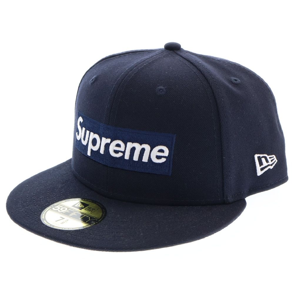 SUPREME (シュプリーム) 24SS × New Era MLB Teams Box Logo ニューエラ マネー ボックスロゴ 帽子 キャップ  ネイビー 7 5/8 - メルカリ