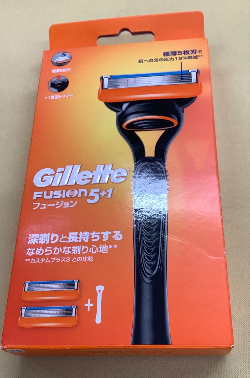 P＆G ジレットフュージョン5+1 本体1、替刃合計14個セット ジレット