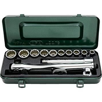2営業日で発送 旭金属工業 VO4200ASH レボウェイブソケットレンチセット12.7 ×14PCS8550862