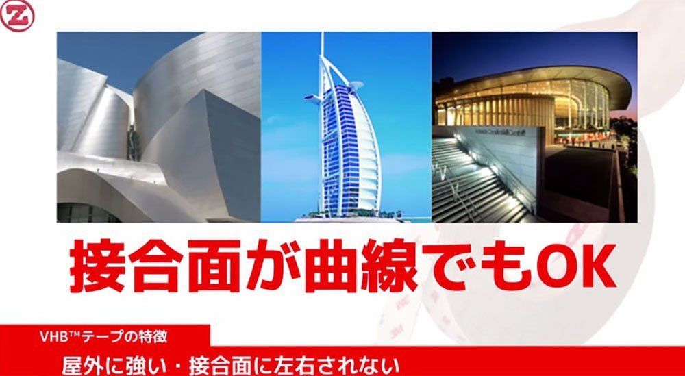 低価格で最高の品質。 3M 超強力両面テープ VHB 接合維新 構造用接合テープ BR-12 12mm×10m