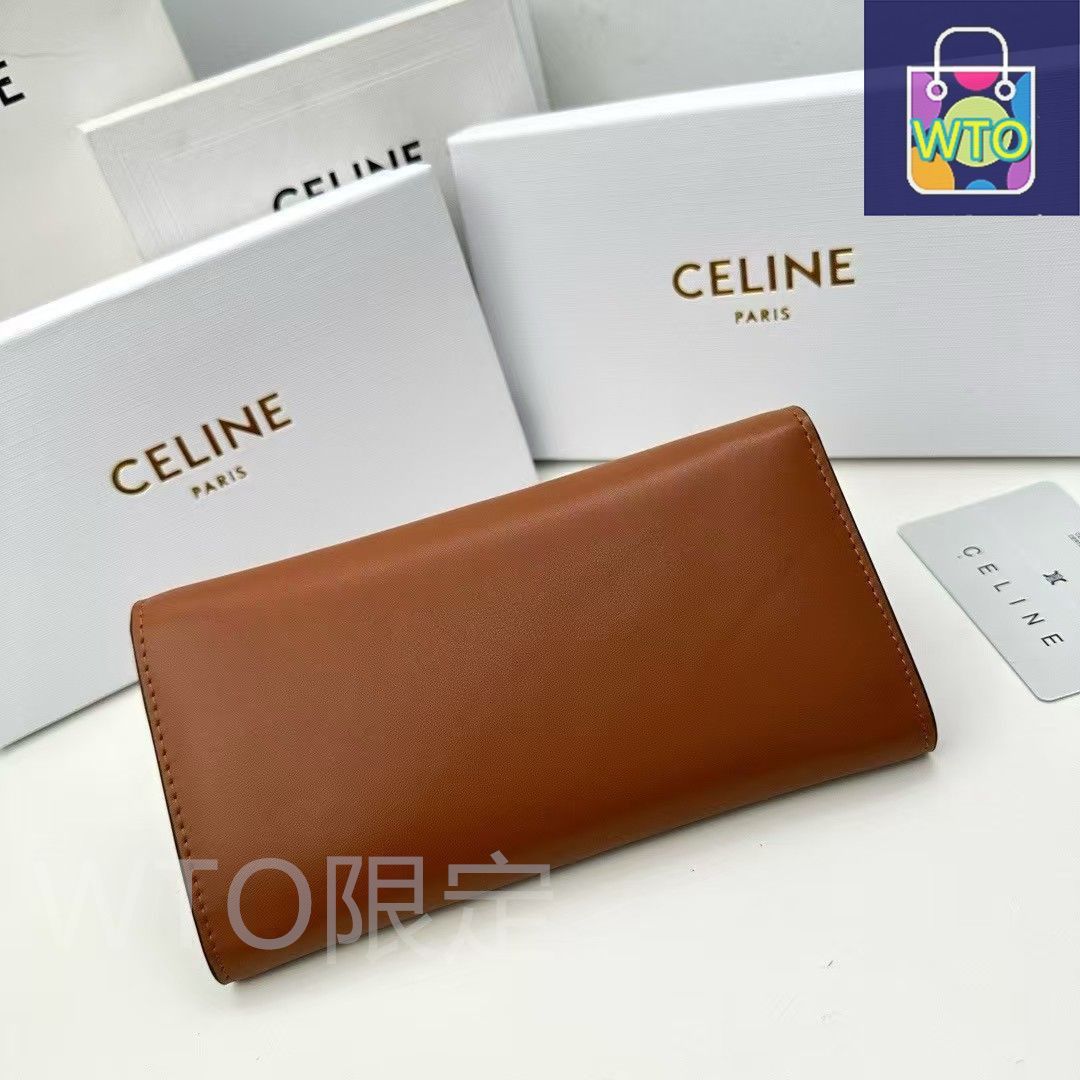 未使用品　CELINE　セリーヌ　Coin＆Card　Pouch　財布　キャメル 新品未使用 CELINE財布[本日特価|新品未使用品] - メルカリ