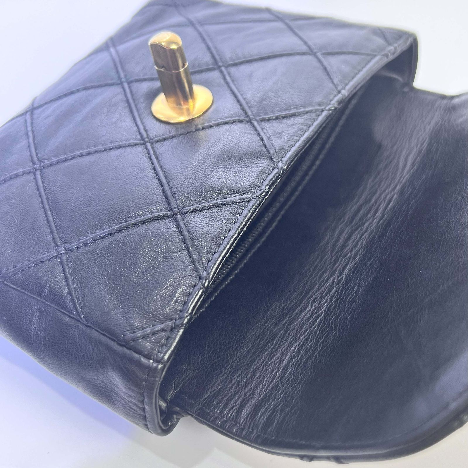 【超極美品】シャネル マトラッセ ビコローレ ラムスキン ウエストバッグ CHANEL シャネル ココマーク マトラッセ ビコローレ ウエスト