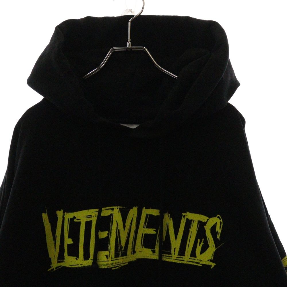 Vetements ワールドツアー パーカー 黒 VETEMENTS - WORLD TOUR LOGO