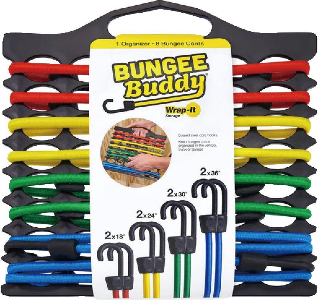 Wrap-It ラップイット108-BB-8406 バンジーコードオーガナイザー 8本入 品番 108-BB-8406 キャリー 運搬 荷造 引っ越し 旅行 トラック