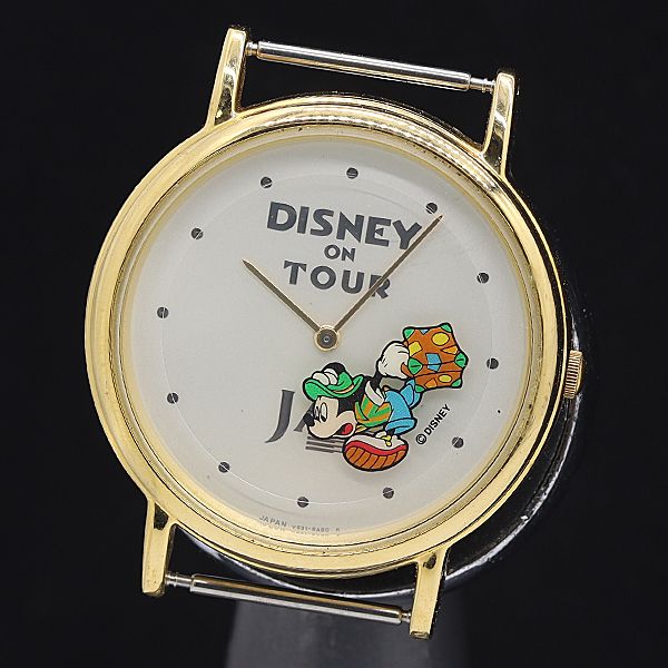 アルバ ディズニー ミッキーマウス V531-8A20 QZ シルバー文字盤