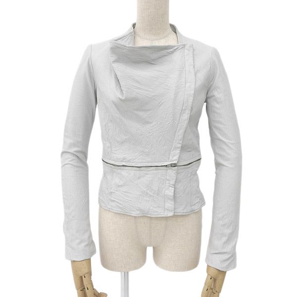 ◇美品◇ ヘルムートラング HELMUT LANG ラムレザー ライダース