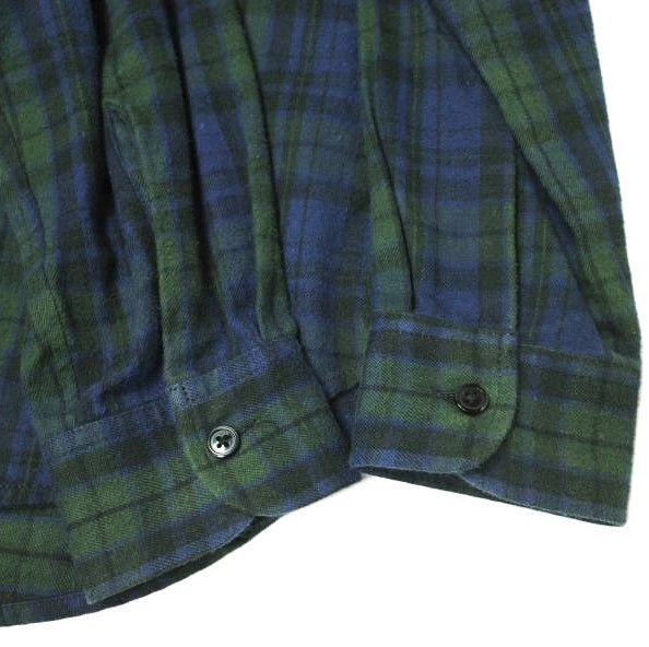 BLACK EYE PATCH ブラックアイパッチ 日本製 B EMBLEM FLANNEL SHIRTS