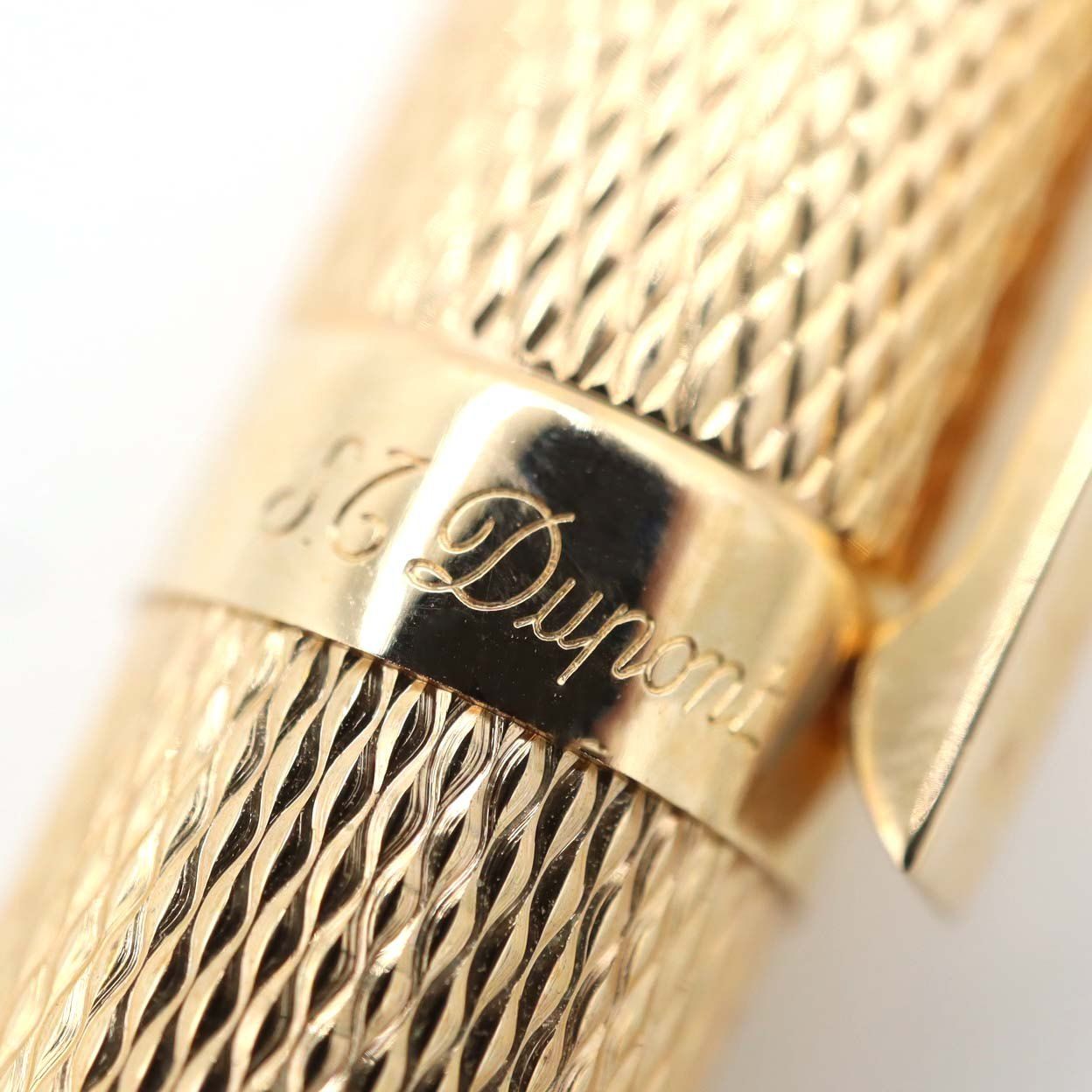 未使用 S.T. Dupont デュポン 万年筆 750 18ct ゴールド 文房具 筆記
